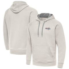 Washington Capitals Antigua Victory Pullover Hoodie - Cream | US 203377063