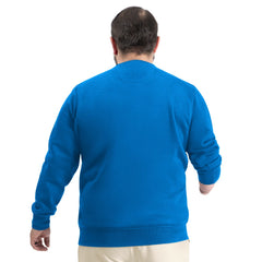 Detroit Lions G-III Sports by Carl Banks Adaptive Headliner Team Name Graphic Fleece Pullover Sweatshirt - Blue Pullover