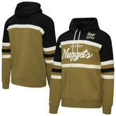Denver Nuggets Double Clutch Head Coach Hoodie Olive/Black - Mitchell & Ness