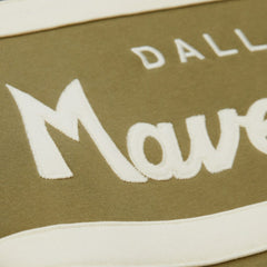 Dallas Mavericks Double Clutch Head Coach Hoodie Olive - Mitchell & Ness
