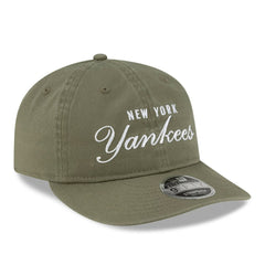 New York Yankees New Era x thisisneverthat Retro Crown 9FIFTY Adjustable Hat - Olive Hats