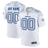 Buffalo Bills 2025 Rivalries Collection Custom Game Jersey - White Jerseys