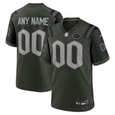 New York Jets 2025 Rivalries Collection Custom Game Jersey - Gotham Green Jerseys