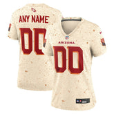 Arizona Cardinals Women's 2025 Rivalries Collection Custom Game Jersey - Natural Jerseys