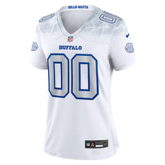 Buffalo Bills Women's 2025 Rivalries Collection Custom Game Jersey - White Jerseys