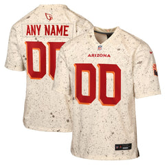 Arizona Cardinals Youth 2025 Rivalries Collection Custom Game Jersey - Natural Jerseys