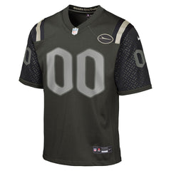 New York Jets Youth 2025 Rivalries Collection Custom Game Jersey - Gotham Green Jerseys