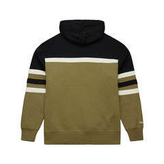 Detroit Lions Vintage Logo Head Coach Hoodie - Olive Hoodies