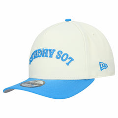 Los Angeles Chargers New Era Upside Down 9FIFTY A-Frame Snapback Hat - Cream Hats