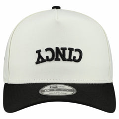 Cincinnati Bengals New Era Upside Down 9FIFTY A-Frame Snapback Hat - Cream Hats