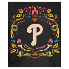 Philadelphia Phillies New Era Youth Día de los Muertos T-Shirt - Black T-shirts