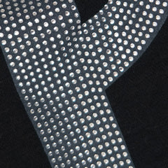 Los Angeles Dodgers Starter Women's Fleece Rhinestone Hoodie - Black Hoodies