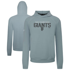 San Francisco Giants Levelwear Mandate Carve Tri-Blend Hoodie - Gray Hoodies
