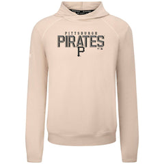 Pittsburgh Pirates Levelwear Mandate Carve Tri-Blend Hoodie - Khaki Hoodies