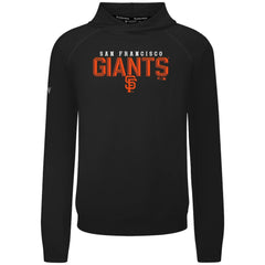 San Francisco Giants Levelwear Mandate Carve Tri-Blend Hoodie - Black Hoodies