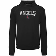 Los Angeles Angels Levelwear Mandate Carve Tri-Blend Hoodie - Black Hoodies