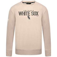 Chicago White Sox Levelwear Mandate Carve Tri-Blend Sweatshirt - Khaki Sweatshirts
