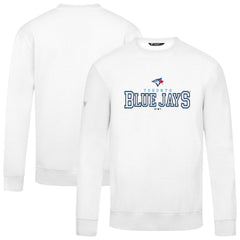 Toronto Blue Jays Levelwear Zane Journey Sweatshirt - White Sweatshirts