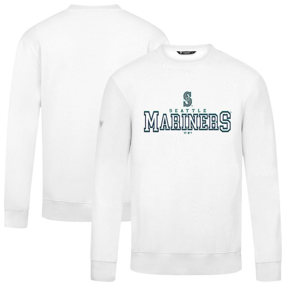 Seattle Mariners Levelwear Zane Journey Sweatshirt - White Sweatshirts