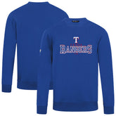 Texas Rangers Levelwear Zane Journey Sweatshirt - Royal Sweatshirts