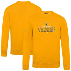 San Diego Padres Levelwear Zane Journey Sweatshirt - Gold Sweatshirts