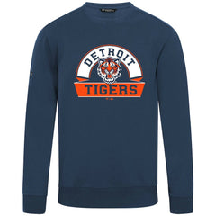 Detroit Tigers Levelwear Zane Banner Arch Sweatshirt - Navy Sweatshirts