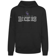 Colorado Rockies Levelwear Podium Journey Hoodie - Black Hoodies