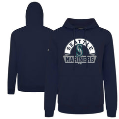 Seattle Mariners Levelwear Podium Banner Arch Hoodie - Navy Hoodies