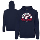 Washington Nationals Levelwear Podium Banner Arch Hoodie - Navy Hoodies