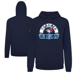 Toronto Blue Jays Levelwear Podium Banner Arch Hoodie - Navy Hoodies