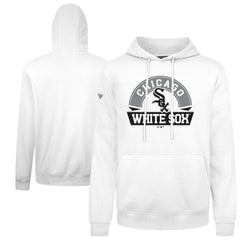 Chicago White Sox Levelwear Podium Banner Arch Hoodie - White Hoodies