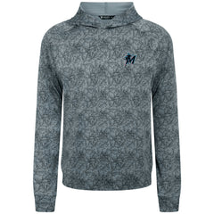Miami Marlins Levelwear Albatross Raglan Hoodie - Gray Hoodies