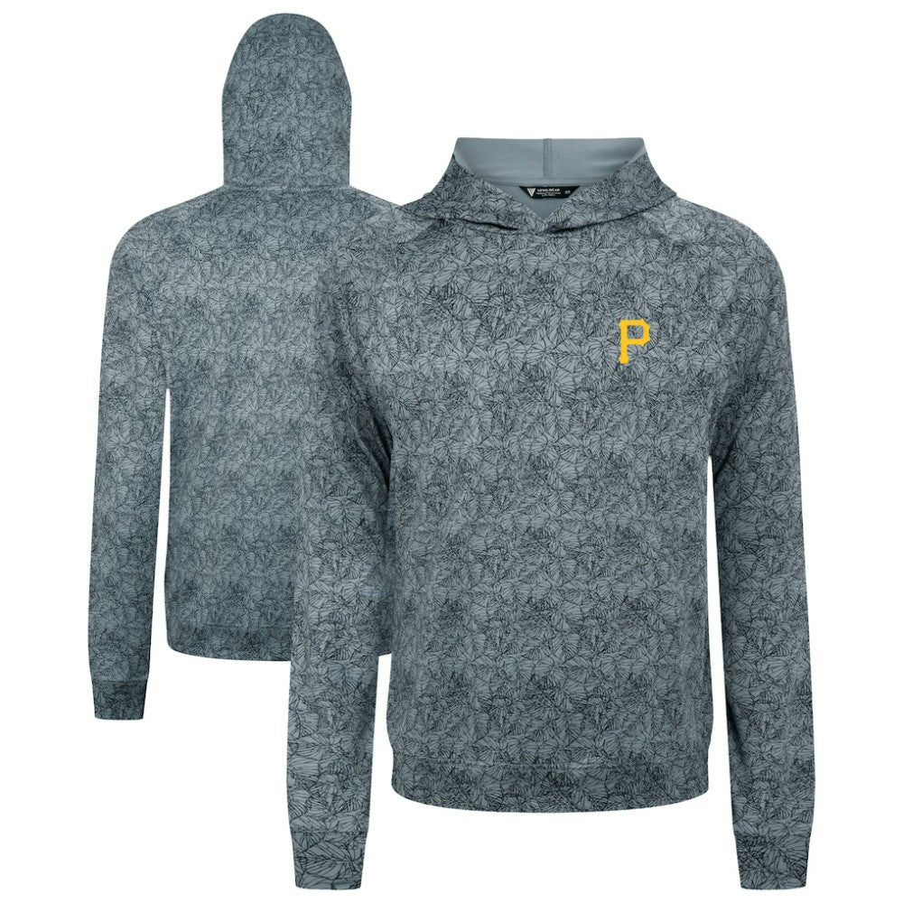 Pittsburgh Pirates Levelwear Albatross Raglan Hoodie - Gray Hoodies