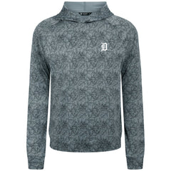 Detroit Tigers Levelwear Albatross Raglan Hoodie - Gray Hoodies