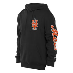 New York Mets New Era Empire State Building Fleece Hoodie - Black Hoodies