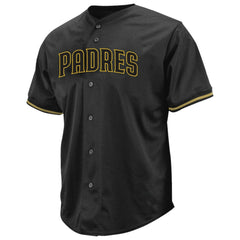 San Diego Padres Profile Big & Tall Pop Fashion Jersey - Black Jerseys