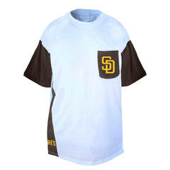 Fernando Tatis Jr. San Diego Padres Profile Big & Tall Player Name & Number T-Shirt - White/Brown T-shirts
