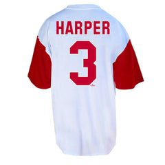 Bryce Harper Philadelphia Phillies Profile Big & Tall Player Name & Number T-Shirt - White/Red T-shirts