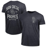 San Diego Padres Champion Vintage 3-Hit Tri-Blend T-Shirt - Black T-shirts