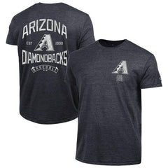 Arizona Diamondbacks Champion Vintage 3-Hit Tri-Blend T-Shirt - Black T-shirts
