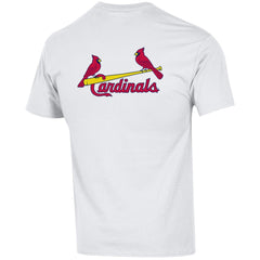St. Louis Cardinals Champion 3-Hit Jersey T-Shirt - White Jerseys