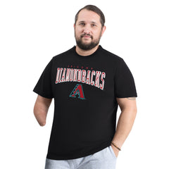 Arizona Diamondbacks G-III Sports by Carl Banks Adaptive Classic Team Spirit T-Shirt - Black T-shirts
