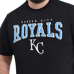 Kansas City Royals G-III Sports by Carl Banks Adaptive Classic Team Spirit T-Shirt - Black T-shirts