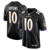 DeAndre Hopkins Baltimore Ravens Alternate Game Jersey - Black Jerseys