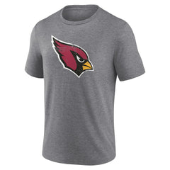 Arizona Cardinals Heritage Custom Name & Number Tri-Blend T-Shirt - Gray T-shirts