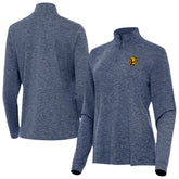 Club America Antigua Women's Master Quarter-Zip Pullover Heather Navy