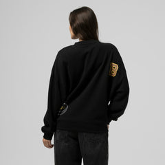 Boston Bruins Mitchell & Ness Women's Vintage Crewneck Sweatshirt - Black | US 203398449
