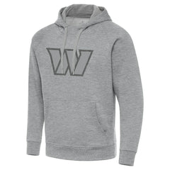 Washington Commanders Antigua Victory Hoodie - Heather Gray Hoodies