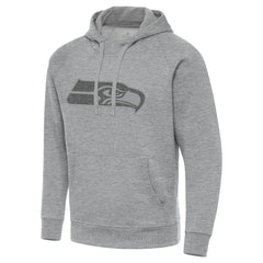 Seattle Seahawks Antigua Victory Hoodie - Heather Gray Hoodies
