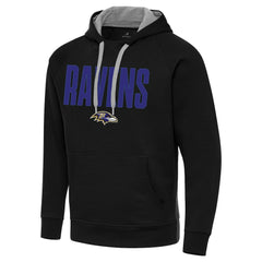 Baltimore Ravens Antigua Victory Hoodie - Black Hoodies